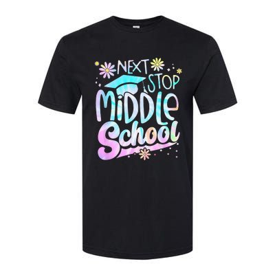 Next Stop Middle School Graduation Last Day Of School Softstyle CVC T-Shirt