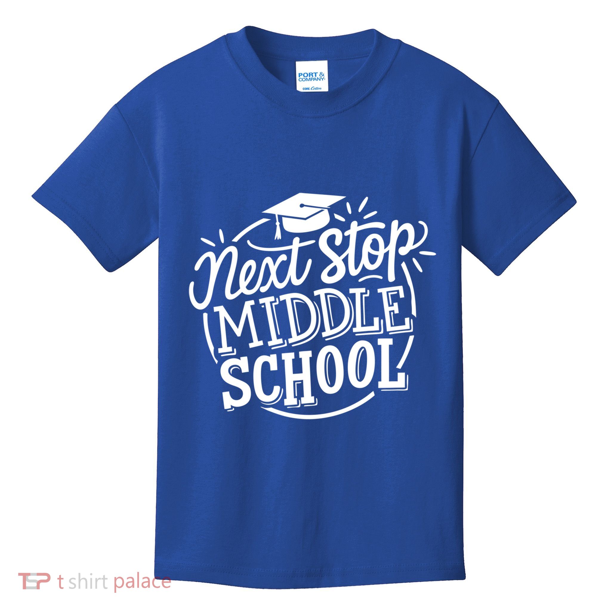 Next Stop Middle School Eletary School Graduate Gift Kids T-Shirt