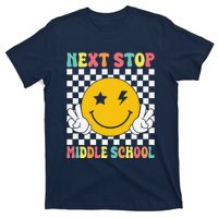 Next Stop Middle School Groovy Elementary School Graduation T-Shirt