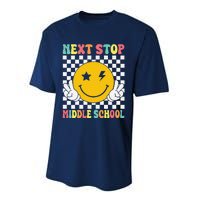 Next Stop Middle School Groovy Elementary School Graduation Performance Sprint T-Shirt