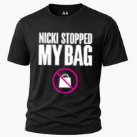 Nicki Stopped My Bag Cooling Performance Crew T-Shirt
