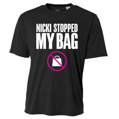 Nicki Stopped My Bag Cooling Performance Crew T-Shirt