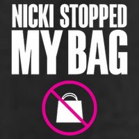 Nicki Stopped My Bag Adult Drive Performance Visor