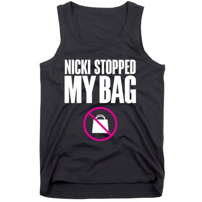 Nicki Stopped My Bag Tank Top