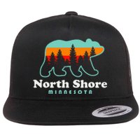 North Shore Minnesota Lake Superior Duluth Mn Flat Bill Trucker Hat