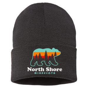 North Shore Minnesota Lake Superior Duluth Mn Sustainable Knit Beanie