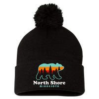 North Shore Minnesota Lake Superior Duluth Mn Pom Pom 12in Knit Beanie