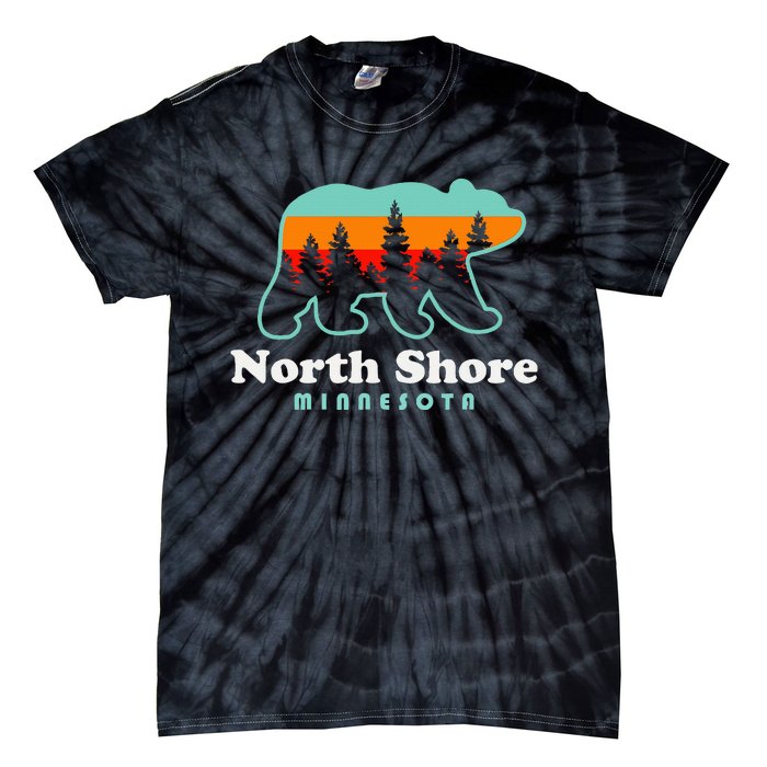 North Shore Minnesota Lake Superior Duluth Mn Tie-Dye T-Shirt