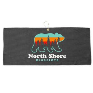 North Shore Minnesota Lake Superior Duluth Mn Large Microfiber Waffle Golf Towel