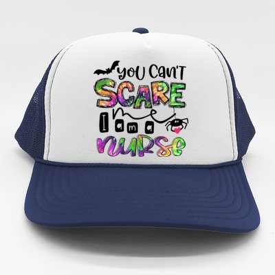 Nothing Scare Me Im A Nurse Funny Halloween Nurse Gift Trucker Hat