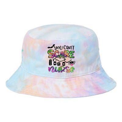 Nothing Scare Me Im A Nurse Funny Halloween Nurse Gift Tie Dye Newport Bucket Hat