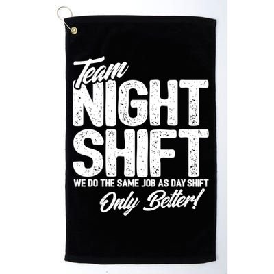 Night Shift Meme Gift Team Night Shift Gift Funny Night Shift Gift Golf Towel