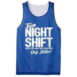 Night Shift Meme Gift Team Night Shift Gift Funny Night Shift Gift Mesh Reversible Basketball Jersey Tank