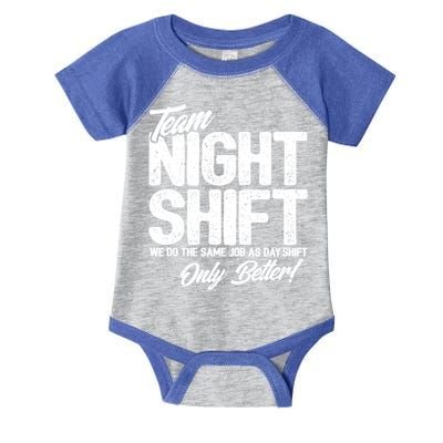 Night Shift Meme Gift Team Night Shift Gift Funny Night Shift Gift Infant Baby Jersey Bodysuit
