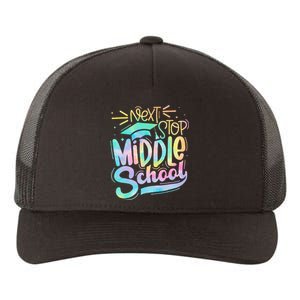 Next Stop Middle School Graduation Last Day Of School Kids Yupoong Adult 5-Panel Trucker Hat