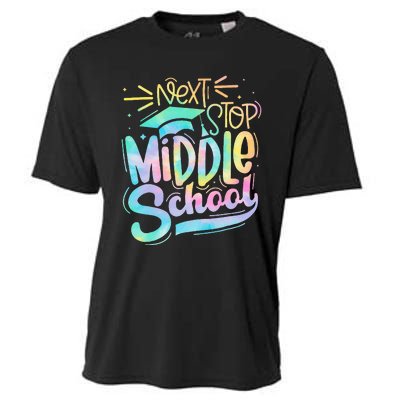 Next Stop Middle School Graduation Last Day Of School Kids Cooling Performance Crew T-Shirt