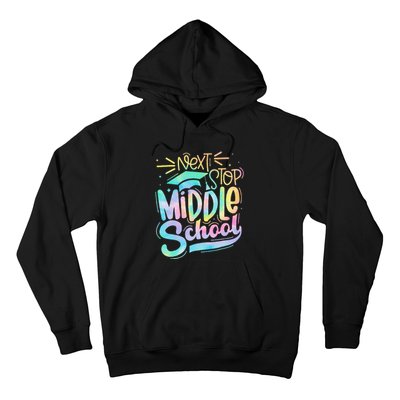 Next Stop Middle School Graduation Last Day Of School Kids Hoodie