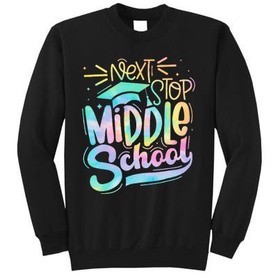 Next Stop Middle School Graduation Last Day Of School Kids Sweatshirt