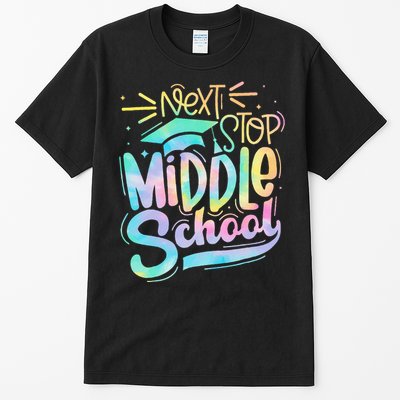 Next Stop Middle School Graduation Last Day Of School Kids Tall T-Shirt