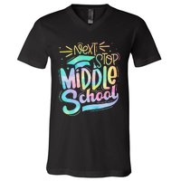 Next Stop Middle School Graduation Last Day Of School Kids V-Neck T-Shirt