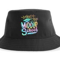 Next Stop Middle School Graduation Last Day Of School Kids Sustainable Bucket Hat