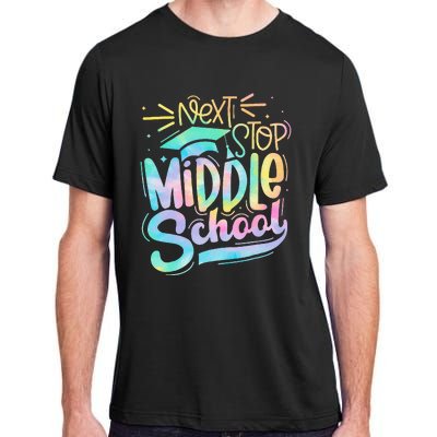 Next Stop Middle School Graduation Last Day Of School Kids Adult ChromaSoft Performance T-Shirt