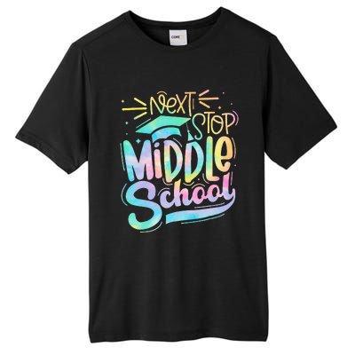 Next Stop Middle School Graduation Last Day Of School Kids Tall Fusion ChromaSoft Performance T-Shirt