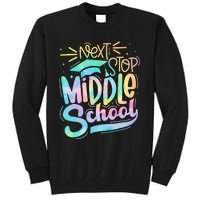 Next Stop Middle School Graduation Last Day Of School Kids Tall Sweatshirt