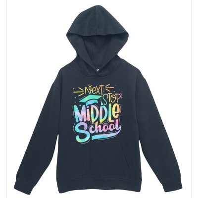 Next Stop Middle School Graduation Last Day Of School Kids Urban Pullover Hoodie