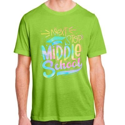 Next Stop Middle School Graduation Last Day Of School Adult ChromaSoft Performance T-Shirt