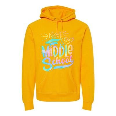 Next Stop Middle School Graduation Last Day Of School Premium Hoodie