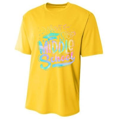 Next Stop Middle School Graduation Last Day Of School Performance Sprint T-Shirt