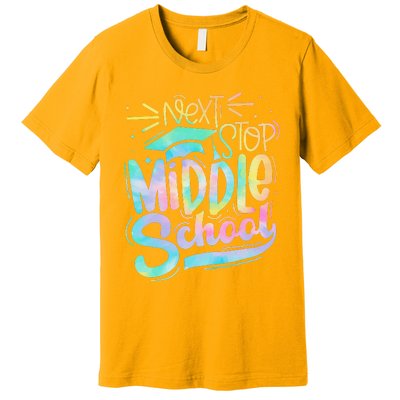 Next Stop Middle School Graduation Last Day Of School Premium T-Shirt