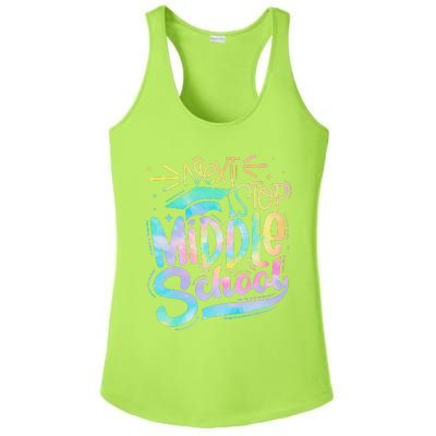 Next Stop Middle School Graduation Last Day Of School Ladies PosiCharge Competitor Racerback Tank