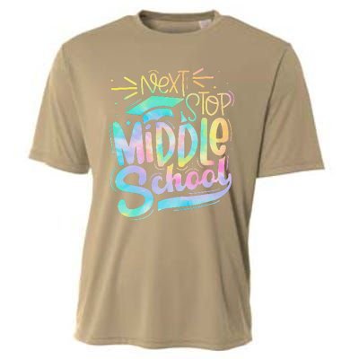 Next Stop Middle School Graduation Last Day Of School Cooling Performance Crew T-Shirt