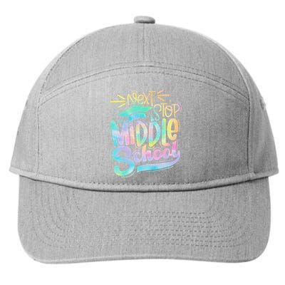 Next Stop Middle School Graduation Last Day Of School 7-Panel Snapback Hat