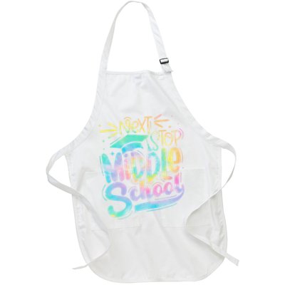 Next Stop Middle School Graduation Last Day Of School Apron
