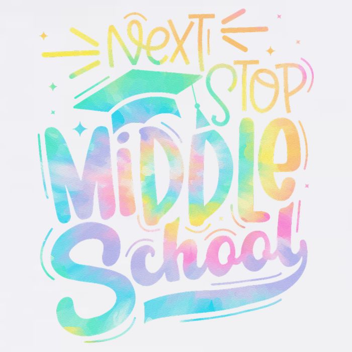 Next Stop Middle School Graduation Last Day Of School Sweatshirt