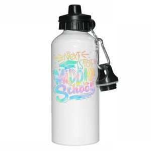 Next Stop Middle School Graduation Last Day Of School Aluminum Water Bottle