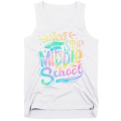 Next Stop Middle School Graduation Last Day Of School Tank Top
