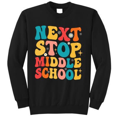 Next Stop Middle School Funny Graduate 5th Grade Graduation Sweatshirt