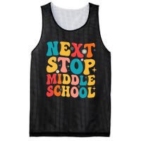 Next Stop Middle School Funny Graduate 5th Grade Graduation Mesh Reversible Basketball Jersey Tank