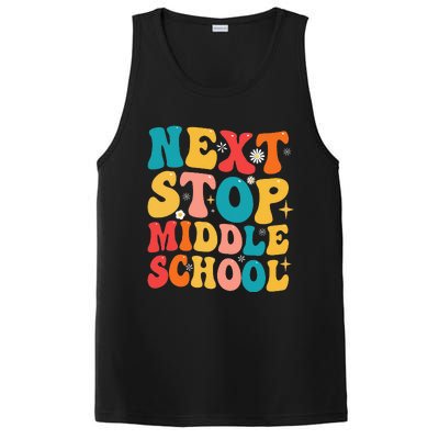 Next Stop Middle School Funny Graduate 5th Grade Graduation PosiCharge Competitor Tank