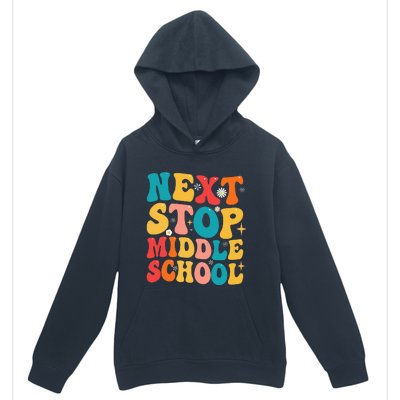 Next Stop Middle School Funny Graduate 5th Grade Graduation Urban Pullover Hoodie