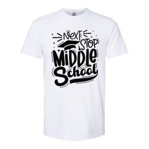 Next Stop Middle School Graduation Gift Softstyle CVC T-Shirt