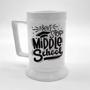 Next Stop Middle School Graduation Gift Beer Stein