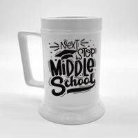 Next Stop Middle School Graduation Gift Beer Stein