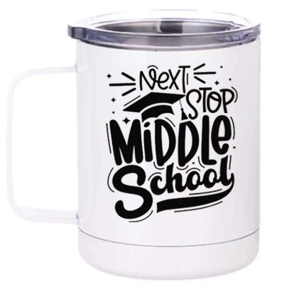 Next Stop Middle School Graduation Gift 12 oz Stainless Steel Tumbler Cup