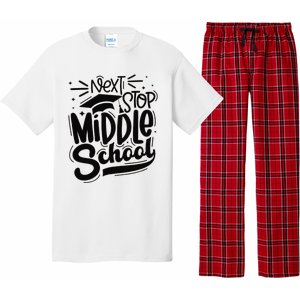 Next Stop Middle School Graduation Gift Pajama Set