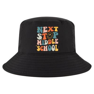 Next Stop Middle School Graduation Last Day Of School Cool Comfort Performance Bucket Hat